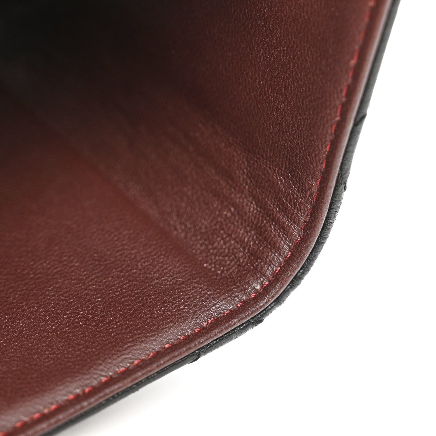 Lambskin Quilted Compact Flap Wallet Black