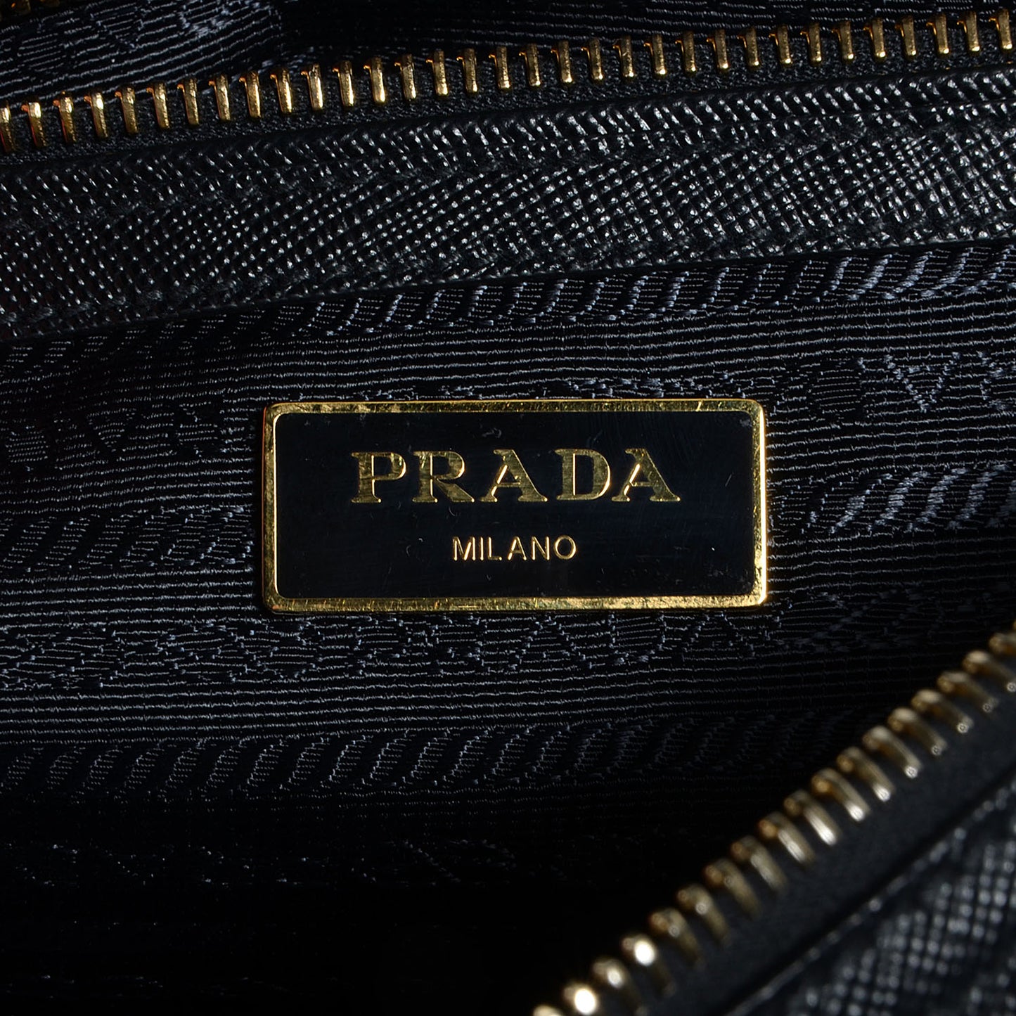 Saffiano Lux Bowler Black