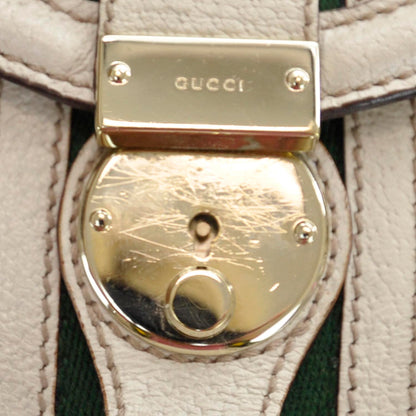 Gucci Monogram Treasure Flap Ivory 8 of 12