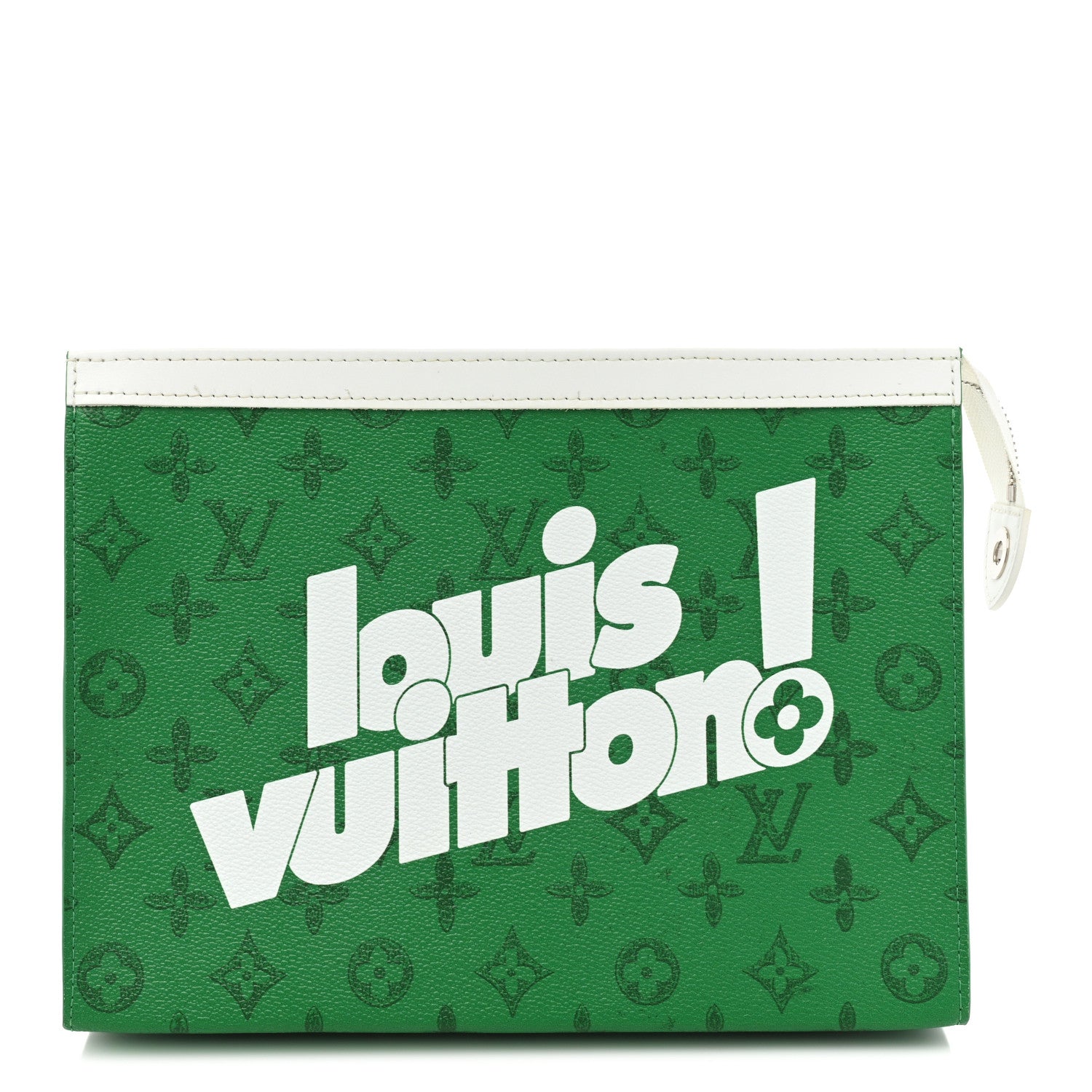 Louis Vuitton Vintage Monogram Everyday LV Pochette Voyage MM Green 1 of 14
