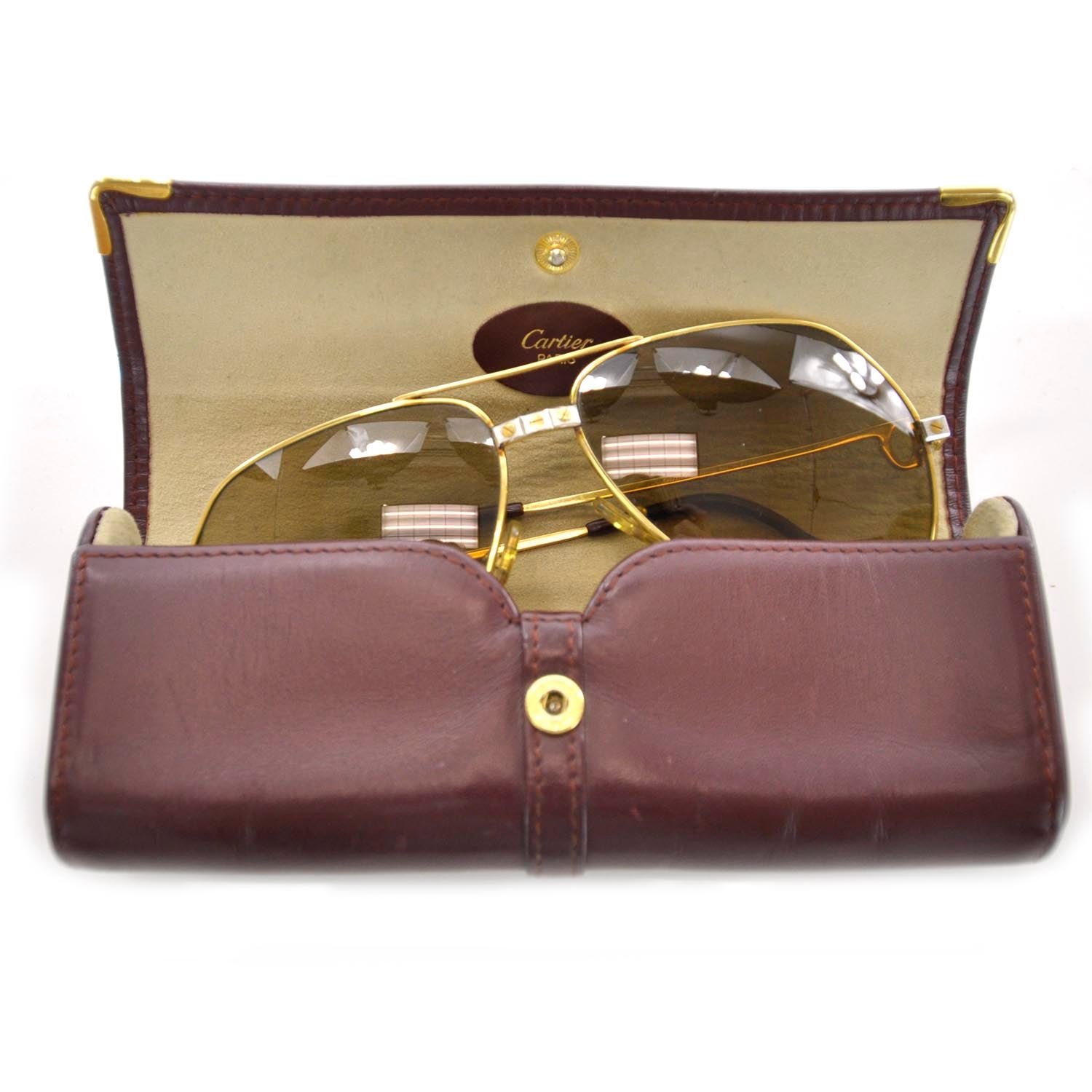 Cartier Vintage Aviator Vendome Santos Sunglasses 10 of 11