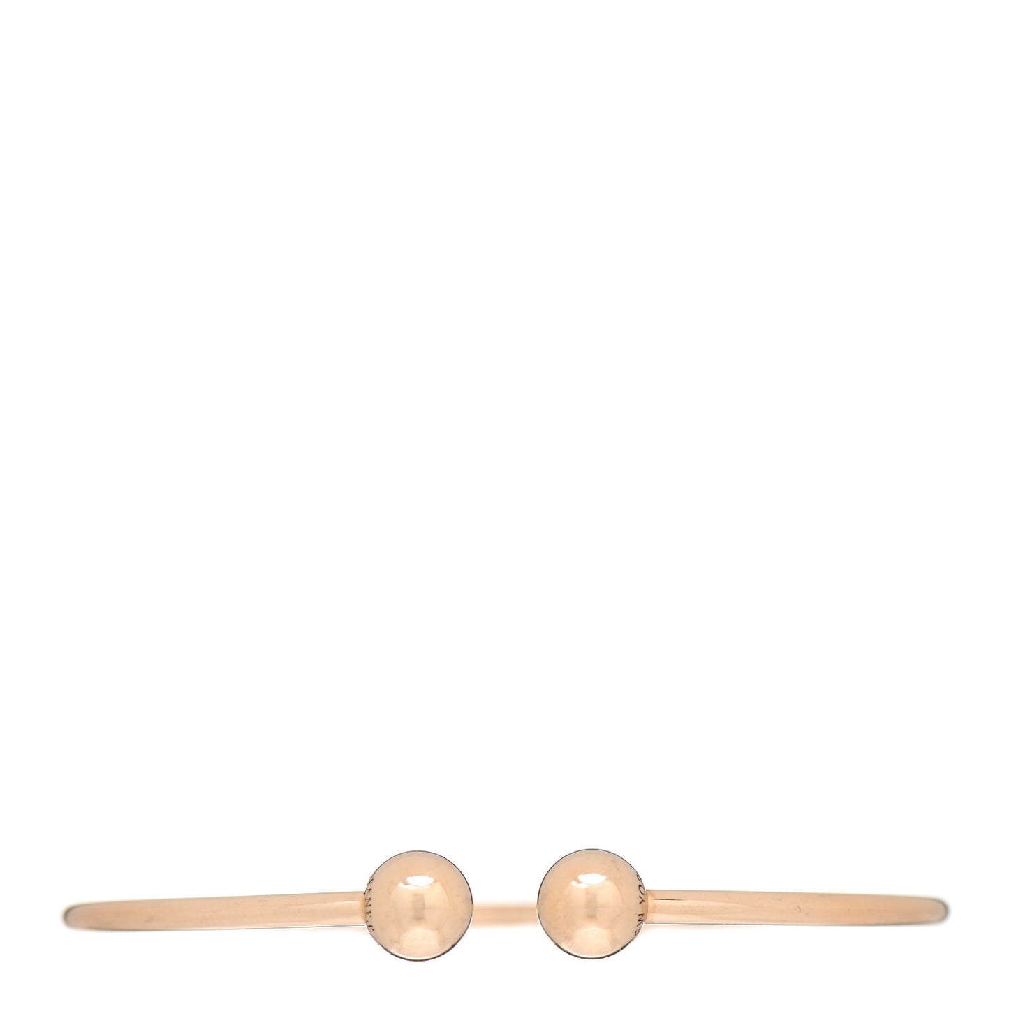 18K Rose Gold 8mm HardWear Ball Wire Bracelet