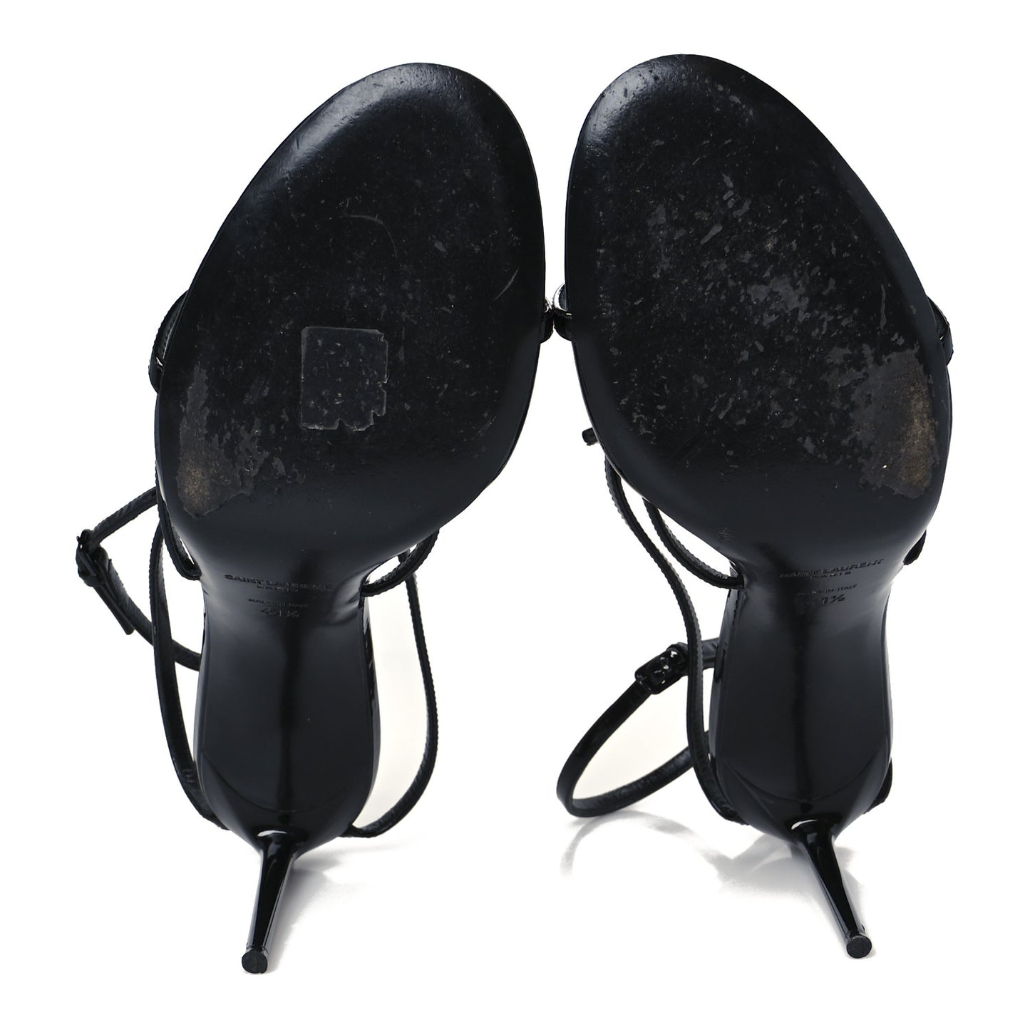 Patent Cassandra 95 Sandals 41.5 Black
