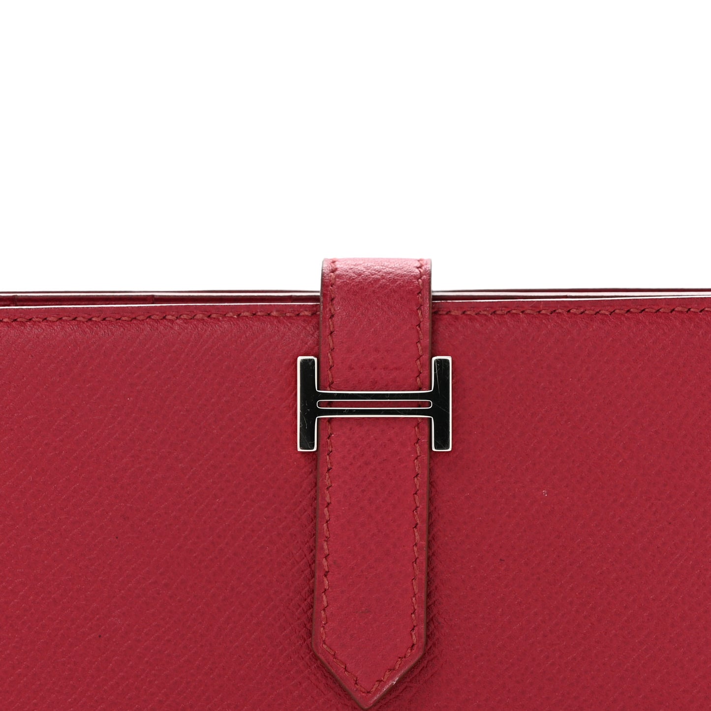 Epsom Bearn Gusset Wallet Rouge Garance