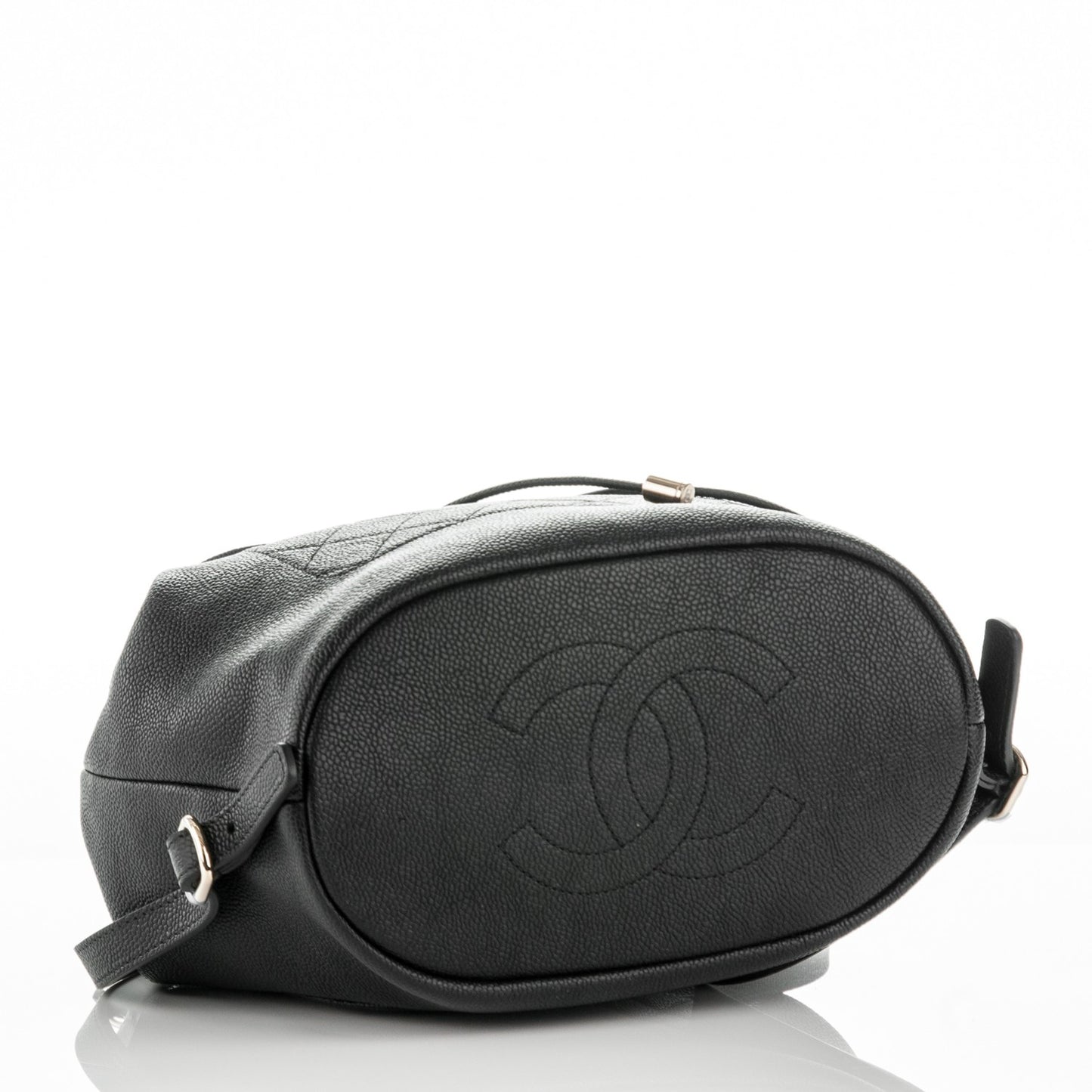 Caviar Quilted Backpack Black