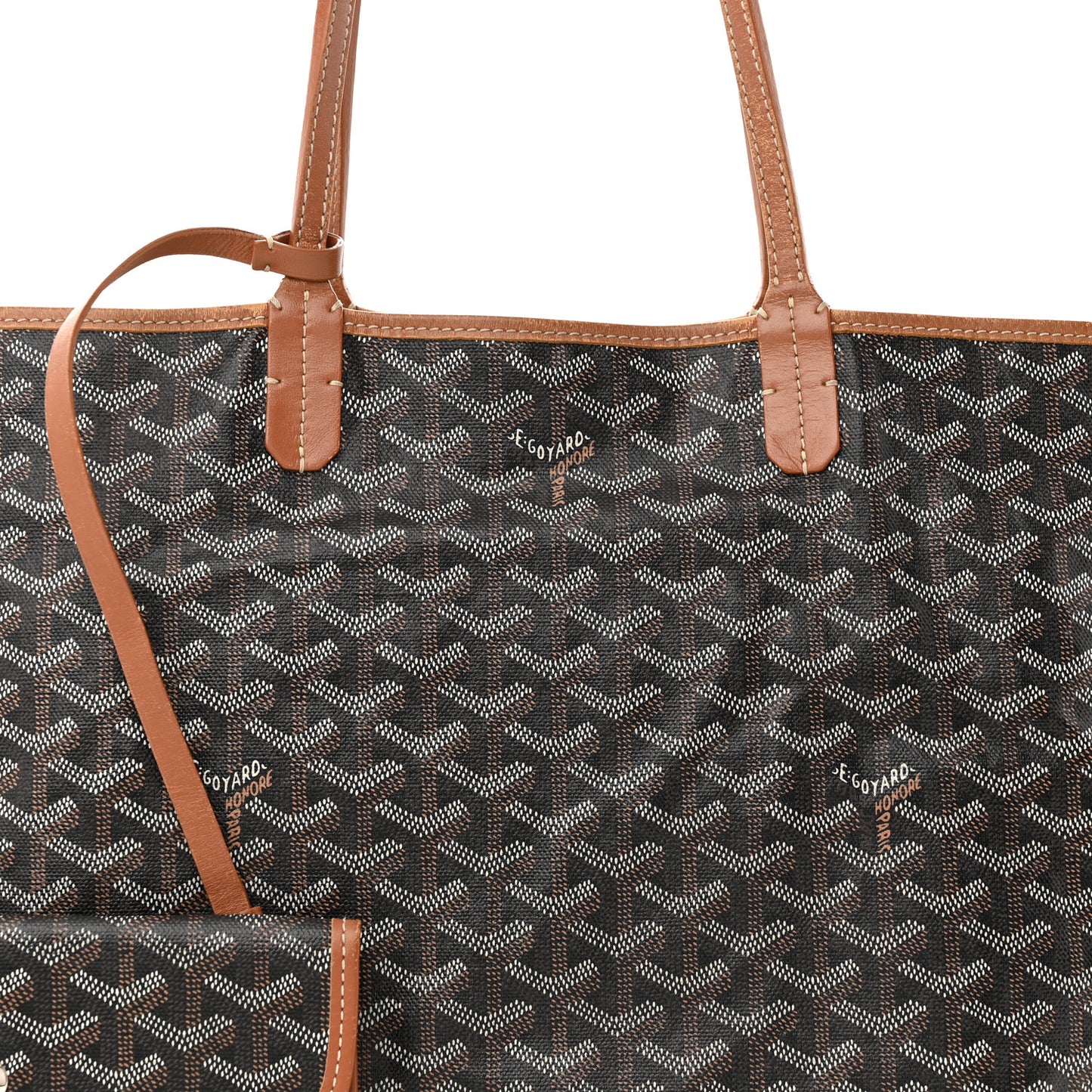 Goyardine Saint Louis PM Black Gold