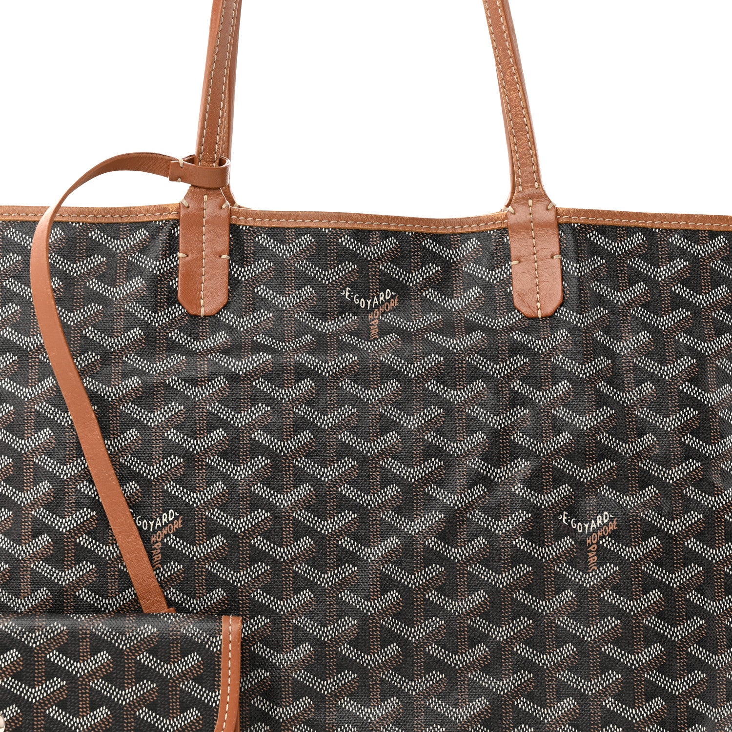 Goyard Goyardine Saint Louis PM Black Gold 8 of 21