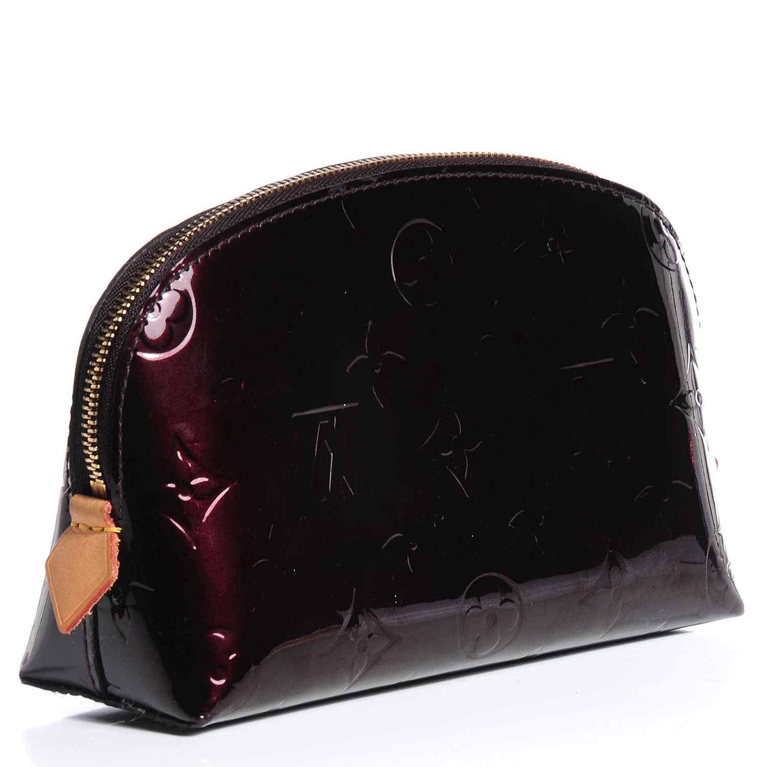 Louis Vuitton Vernis Cosmetic Pouch Amarante 3 of 7