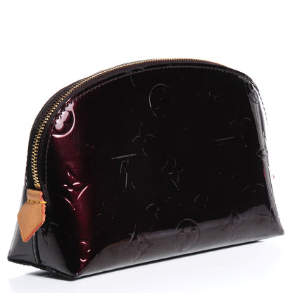Louis Vuitton Vernis Cosmetic Pouch Amarante 3 of 7