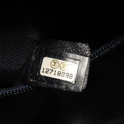 Chanel Lambskin Medium Camera Case Navy 9 of 9