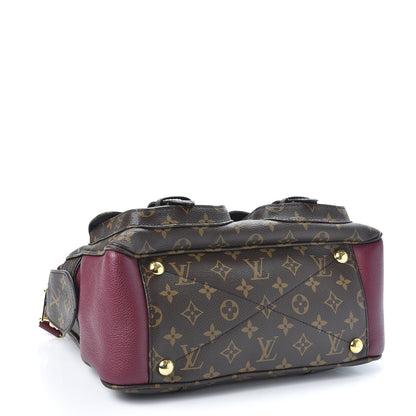Louis Vuitton Monogram Manhattan NM Raisin 3 of 9