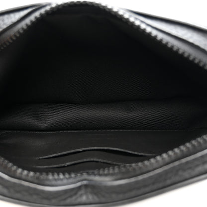 Louis Vuitton Taurillon Monogram Uniformes Solar Ray Soft Pochette Volga Black 5 of 6