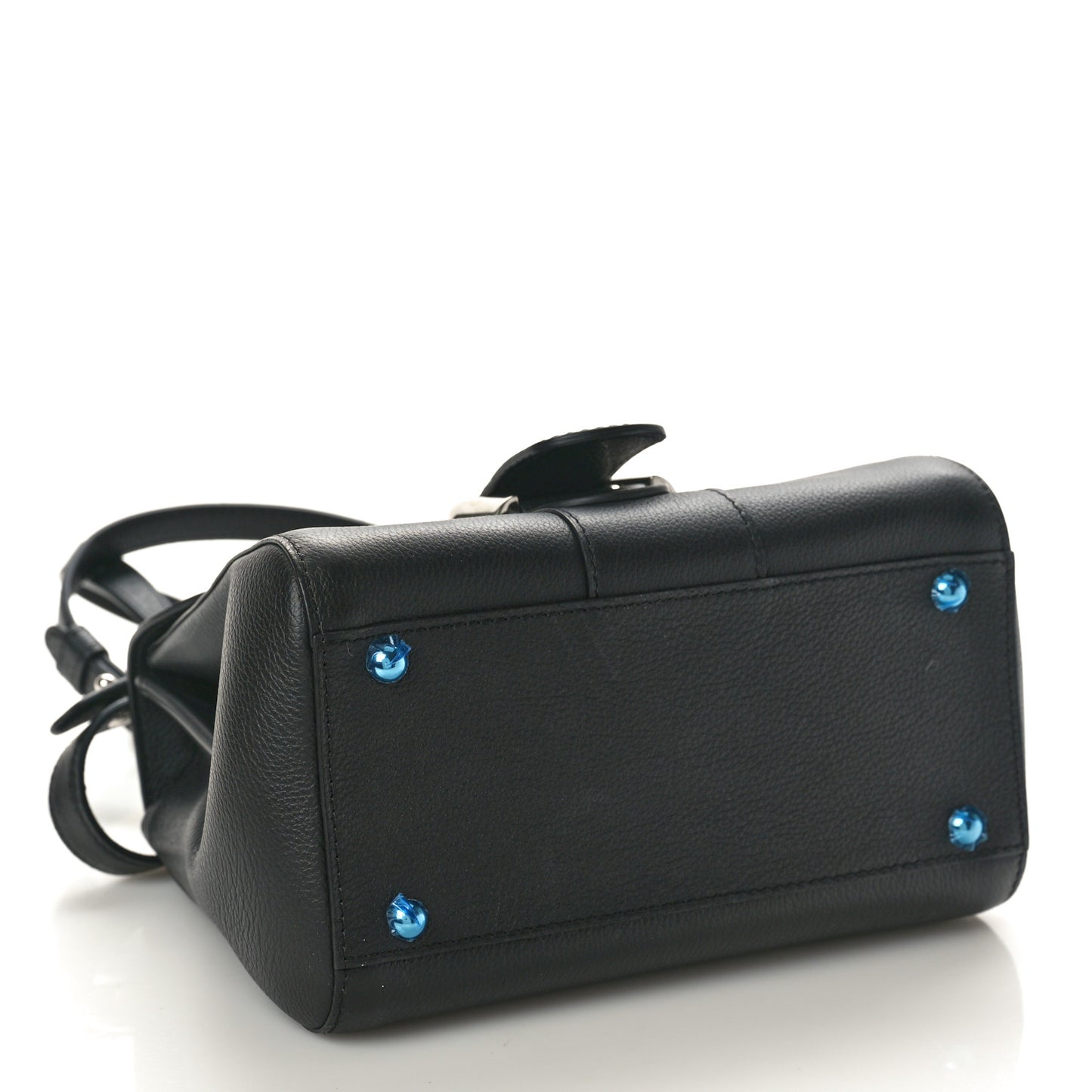 Grained Rodeo Calfskin Mini Brillant Black