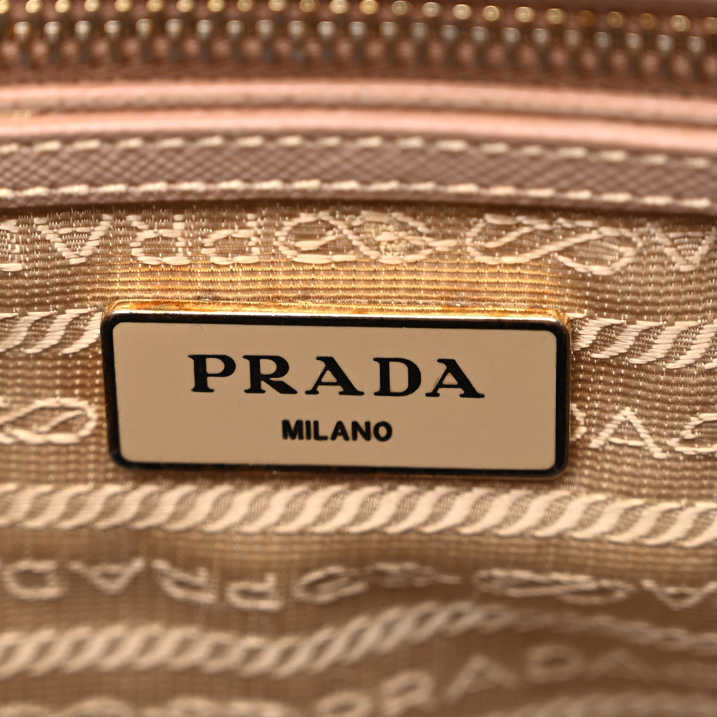 Saffiano Small Galleria Double Zip Tote Cammeo