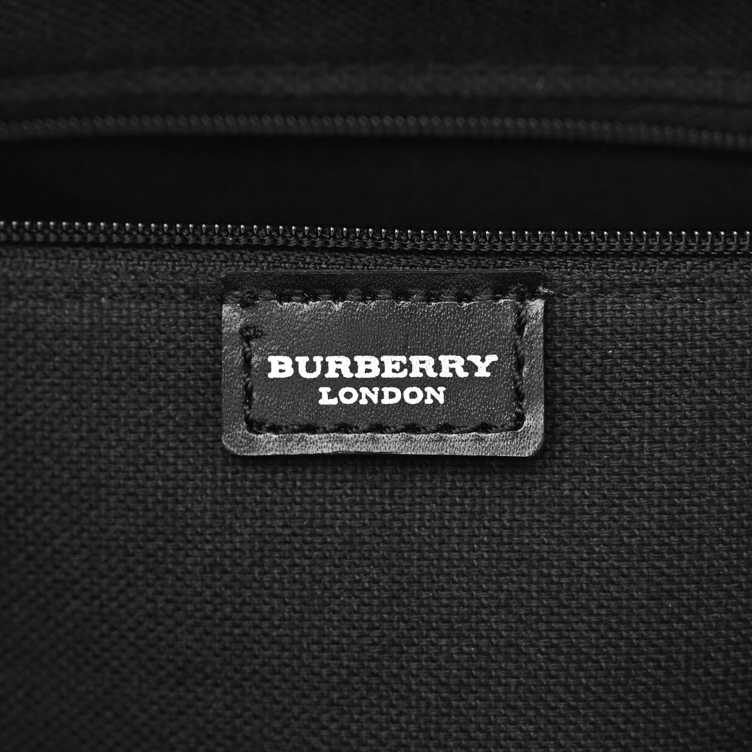Burberry House Check Drawstring Backpack Black 6 of 8