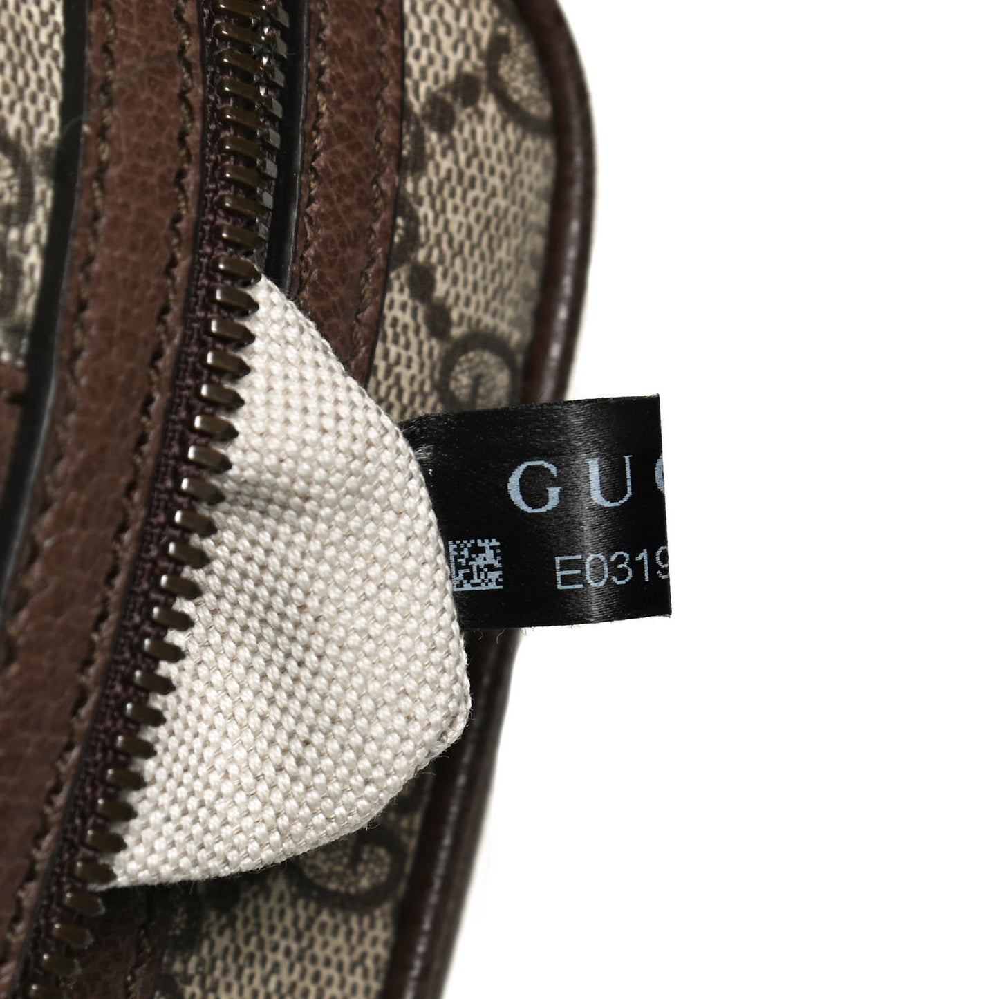 GG Supreme Monogram Web Mini Ophidia Messenger Brown