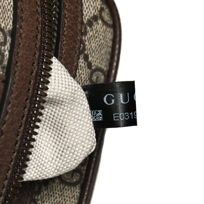Gucci GG Supreme Monogram Web Mini Ophidia Messenger Brown 10 of 11