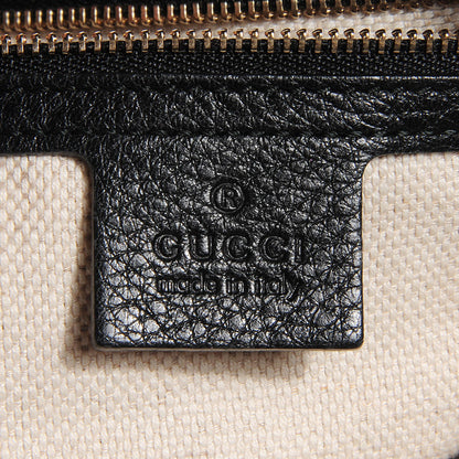 Gucci Pebbled Calfskin Large Soho Hobo Black 6 of 7