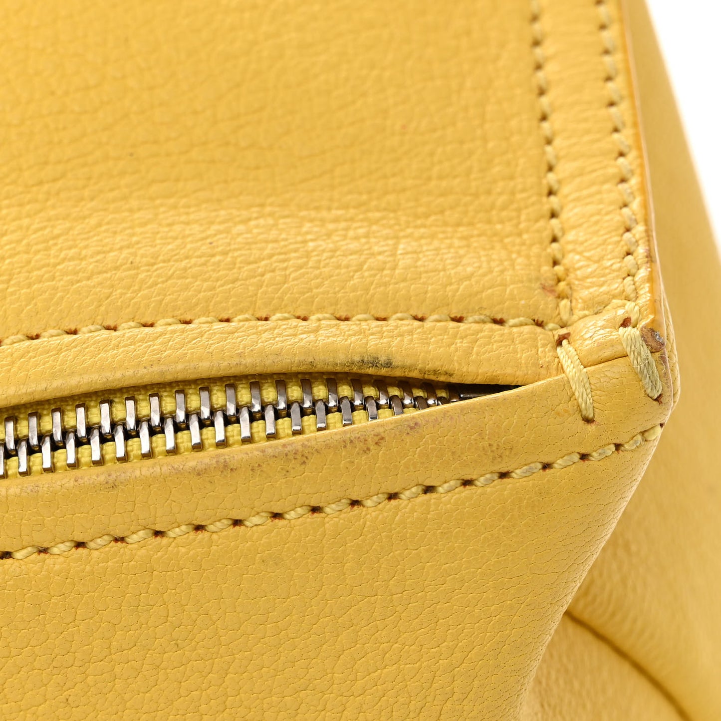 Sugar Goatskin Mini Pandora Yellow