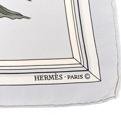 Hermes Silk Quai aux Fleurs Scarf 90 3 of 5