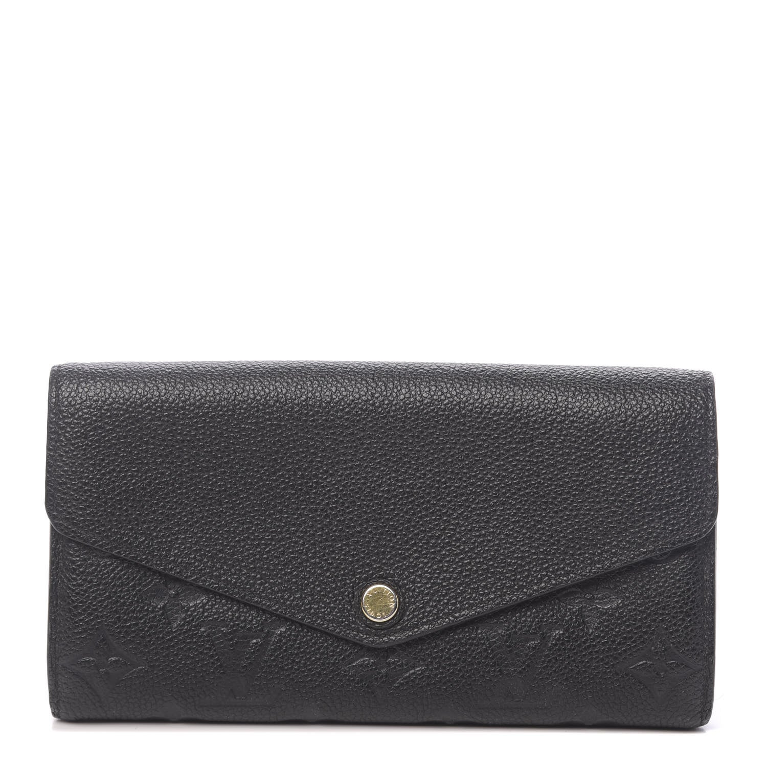 Louis Vuitton Empreinte Sarah Wallet NM Black 1 of 7