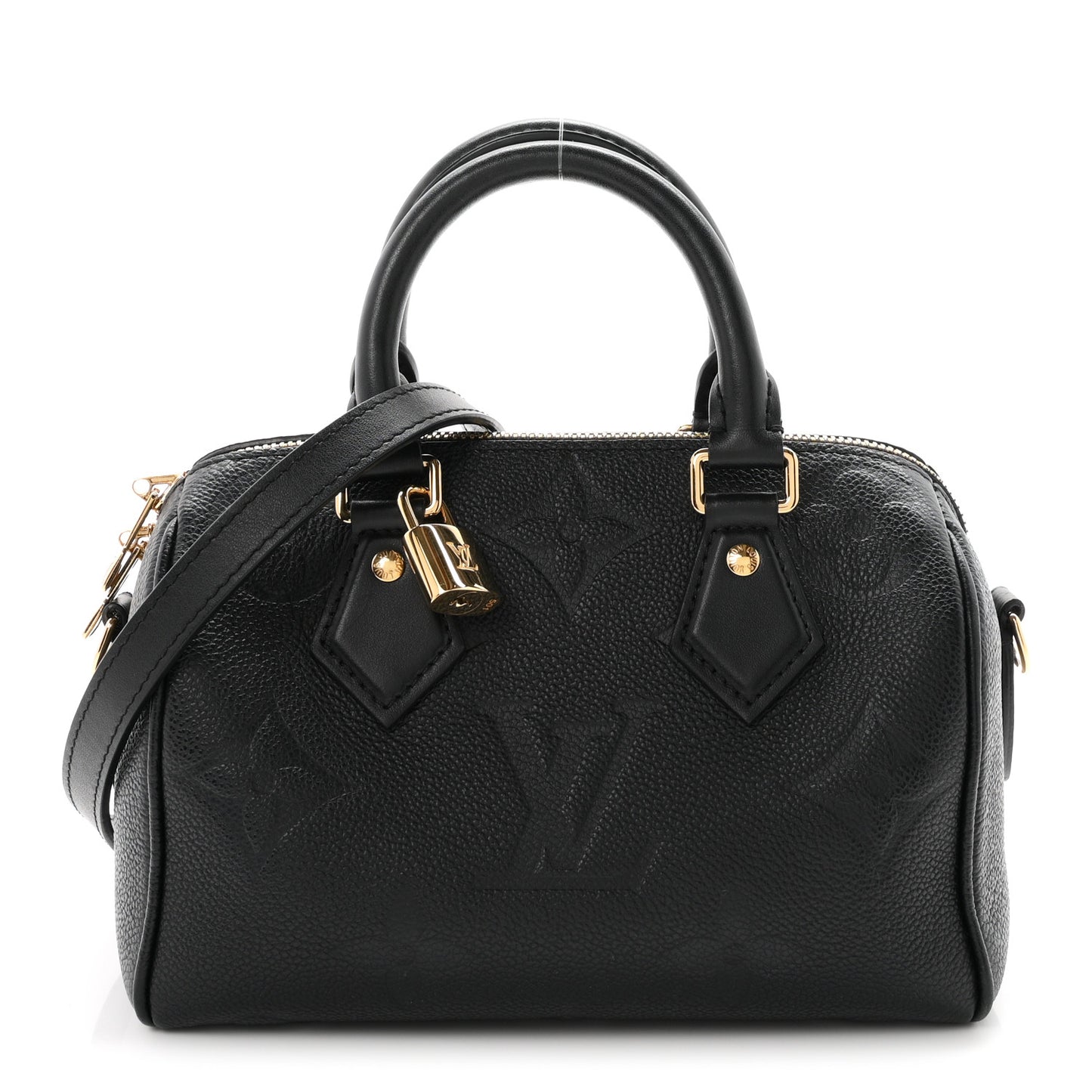 Empreinte Monogram Giant Speedy Bandouliere 20 Black