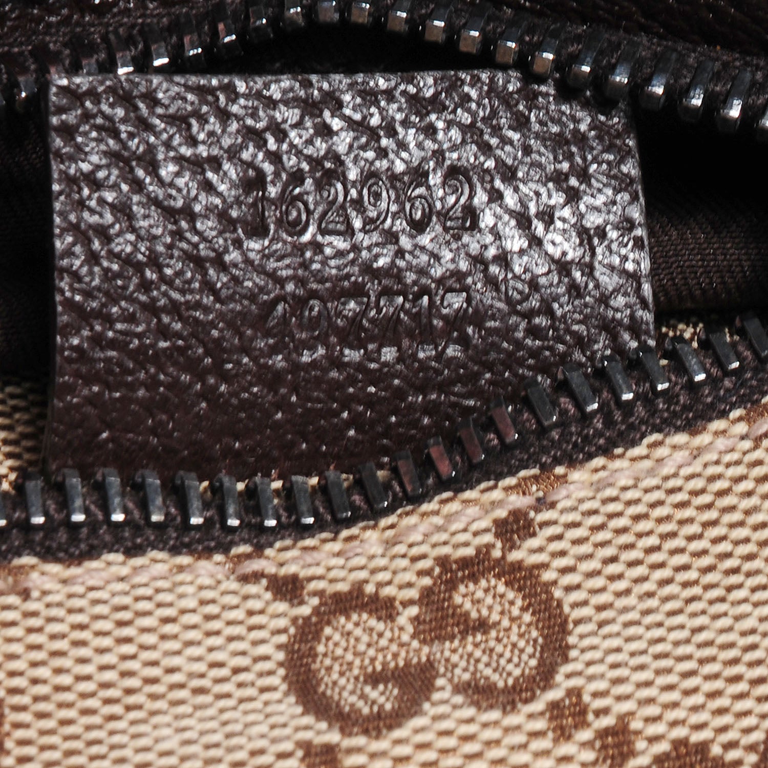 Gucci GG Monogram Web Double Pocket Belt Bag Dark Brown 8 of 8