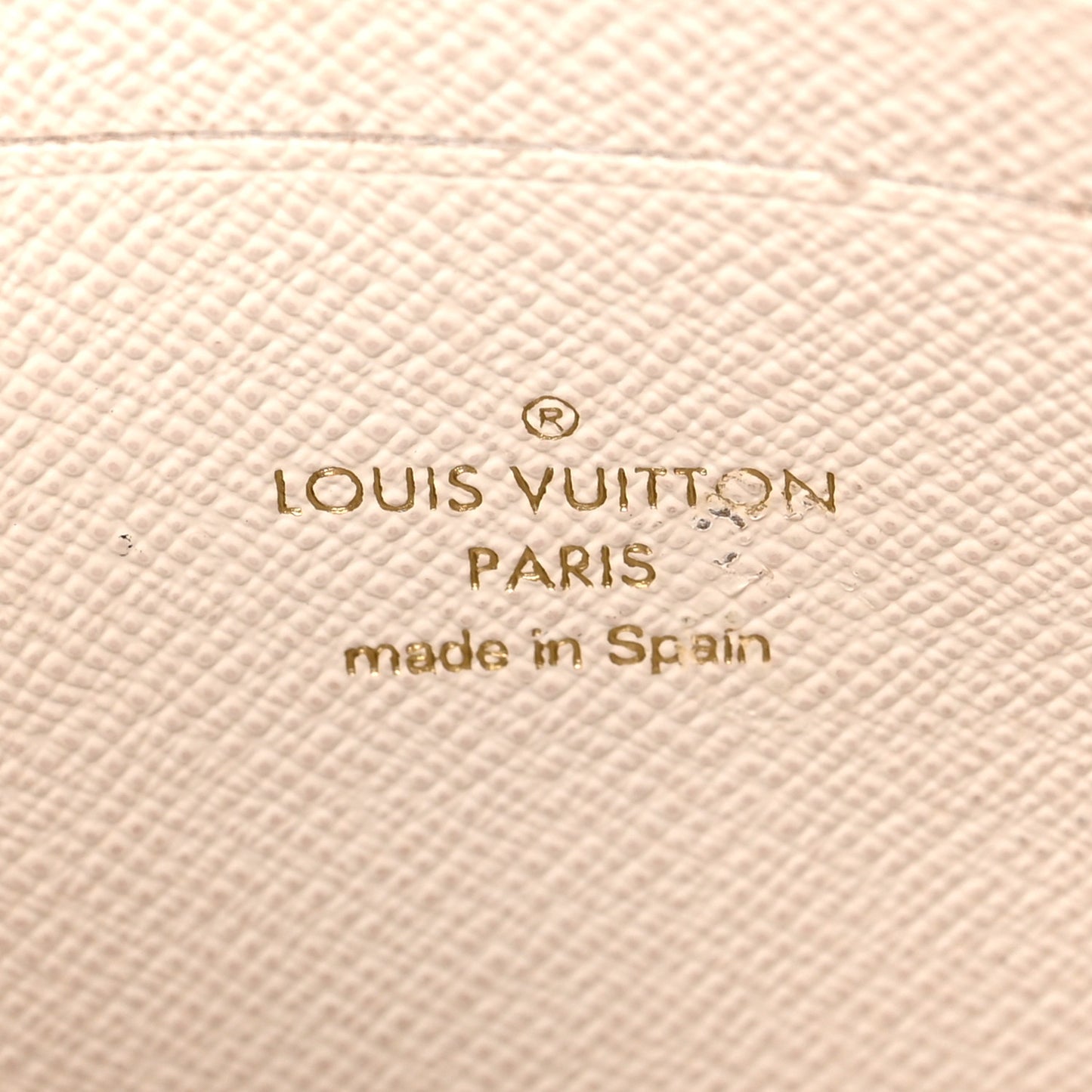 Monogram Giant Crafty Double Zip Pochette Creme Caramel