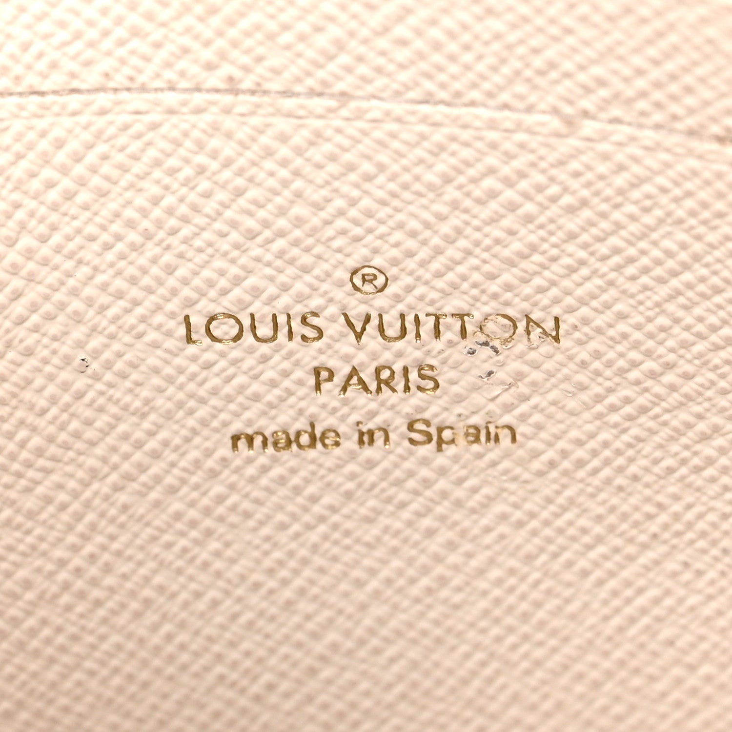 Louis Vuitton Monogram Giant Crafty Double Zip Pochette Creme Caramel 6 of 8