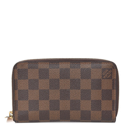 Louis Vuitton Damier Ebene Compact Zippy Wallet 1 of 8