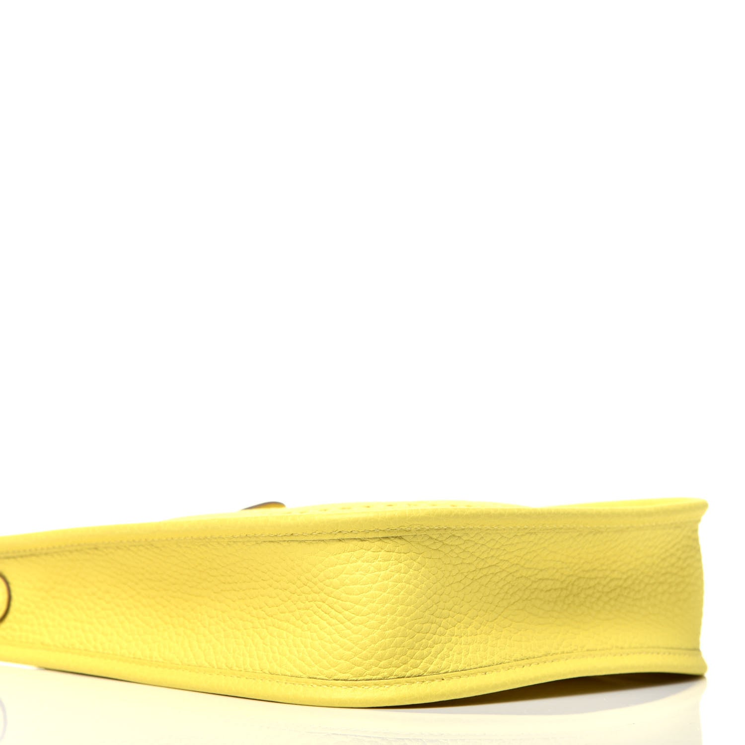 Hermes Taurillon Clemence Evelyne TPM Lime 7 of 8