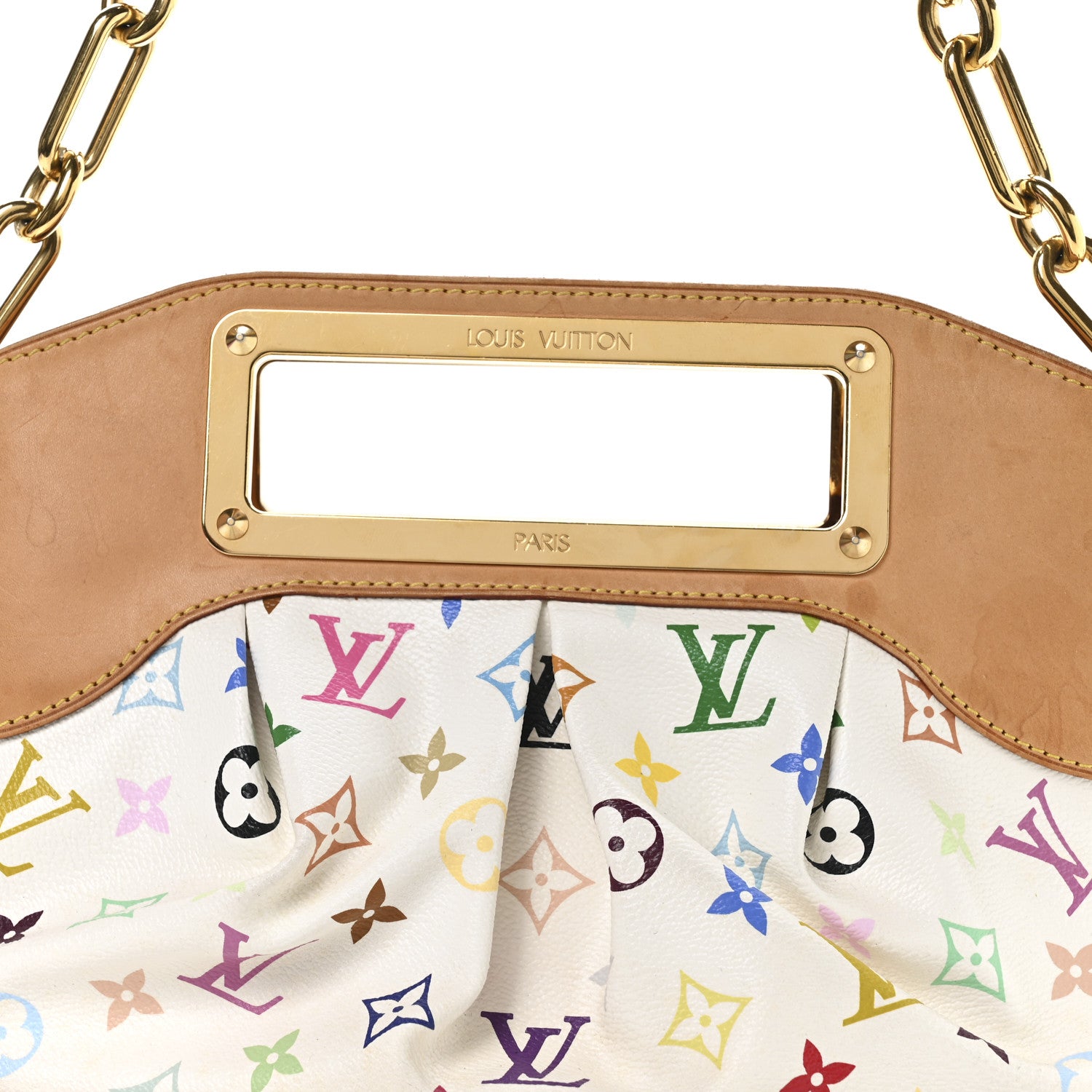 Louis Vuitton Monogram Multicolor Judy PM White 8 of 11