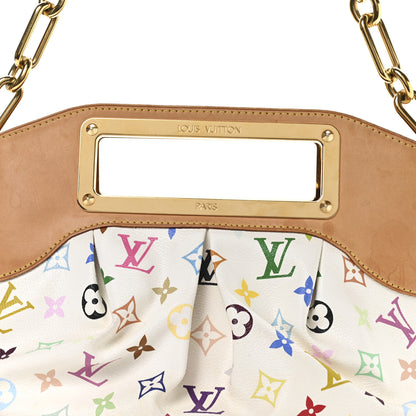 Louis Vuitton Monogram Multicolor Judy PM White 8 of 11