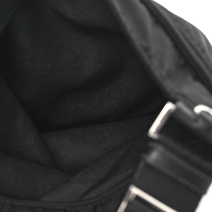 Prada Nylon Vela Flat Messenger Bag Black 5 of 16