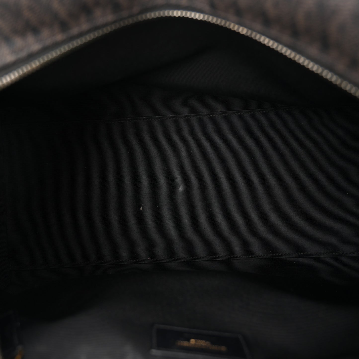 Canvas Smooth Calfskin Monogram Duffle Black