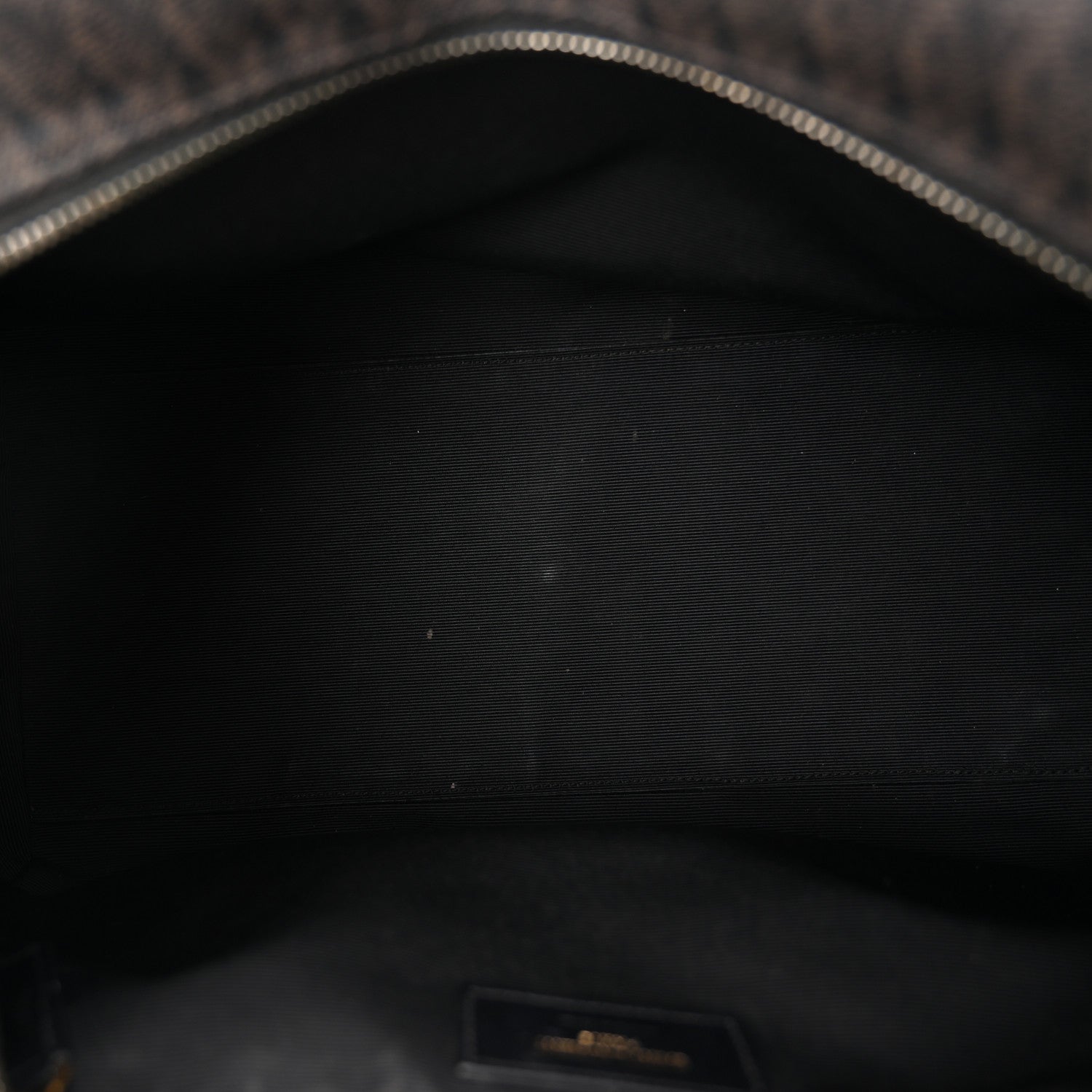 Saint Laurent Canvas Smooth Calfskin Monogram Duffle Black 5 of 10