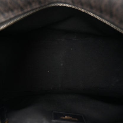 Saint Laurent Canvas Smooth Calfskin Monogram Duffle Black 5 of 10
