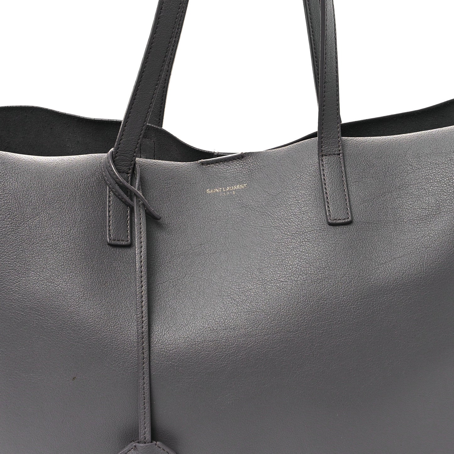 Calfskin Large Shopping Tote Fog