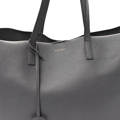 Saint Laurent Calfskin Large Shopping Tote Fog 9 of 14