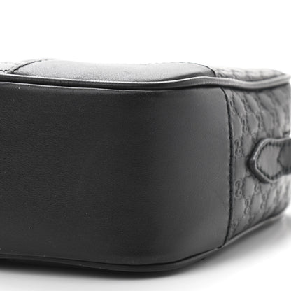 Gucci Microguccissima Mini Bree Messenger Bag Black 10 of 10
