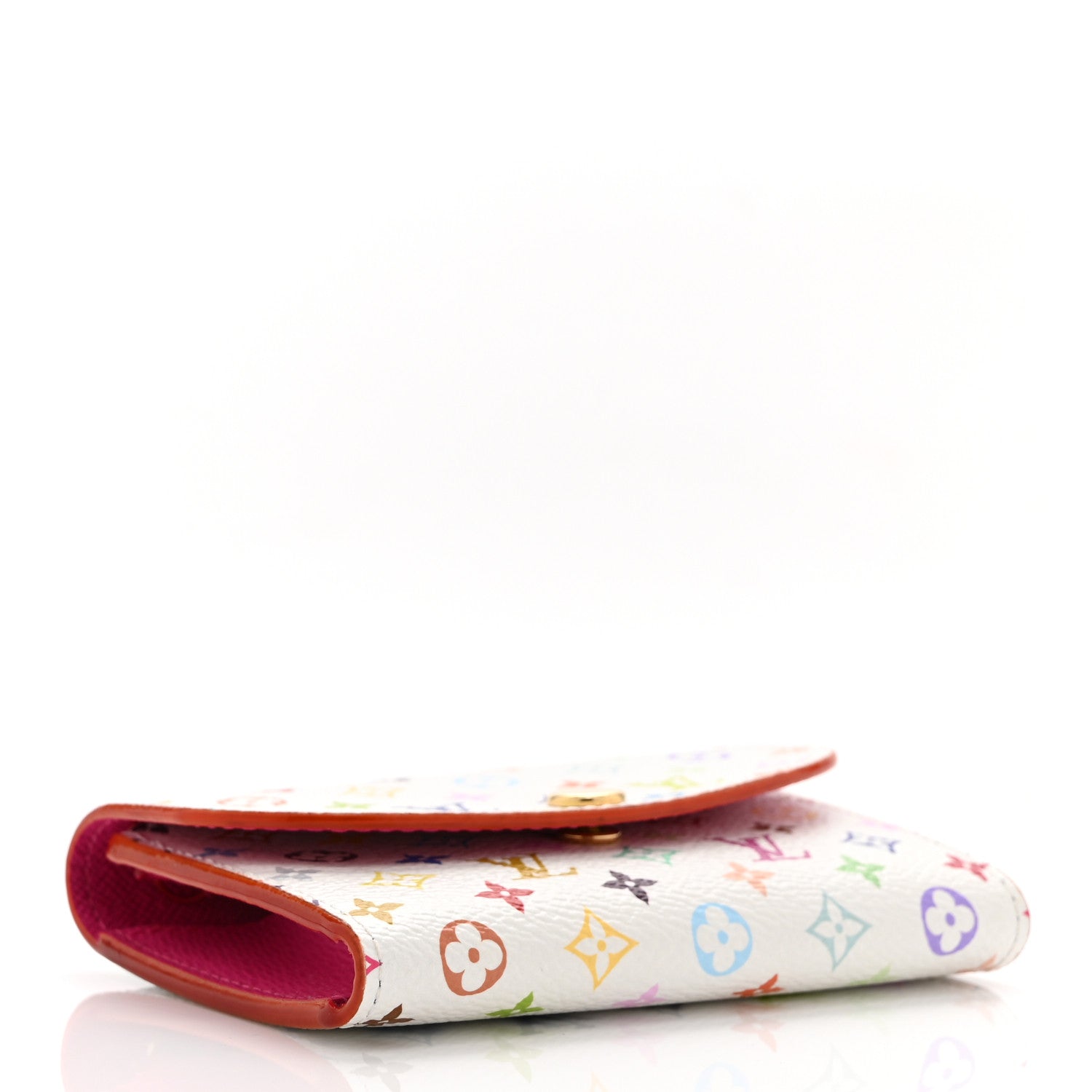 Louis Vuitton LV X TM Monogram Multicolor Rosalie Coin Purse White Kawaii Pink 4 of 8