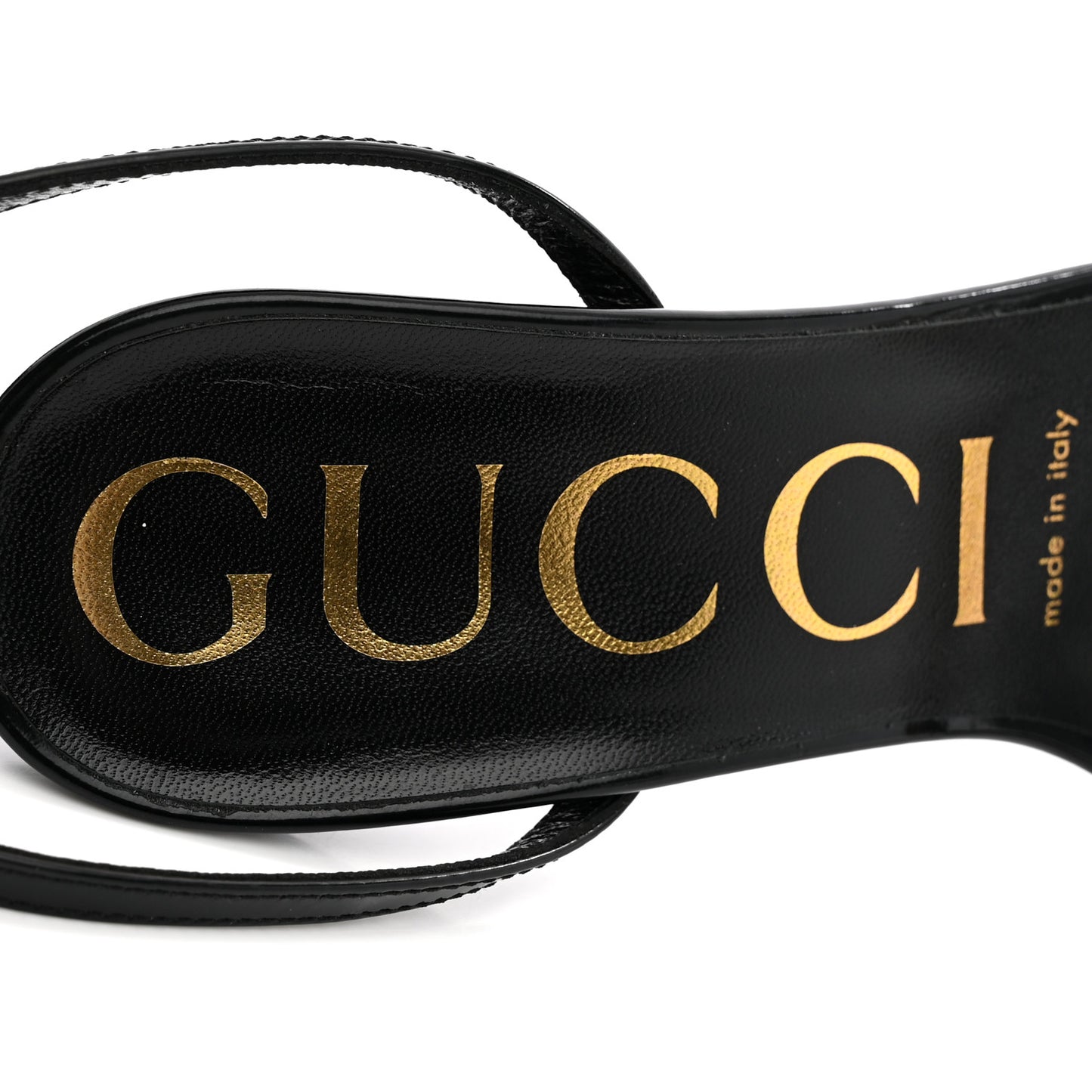 Regent Calfskin Crystal Strappy Horsebit Sandals 37.5 Black
