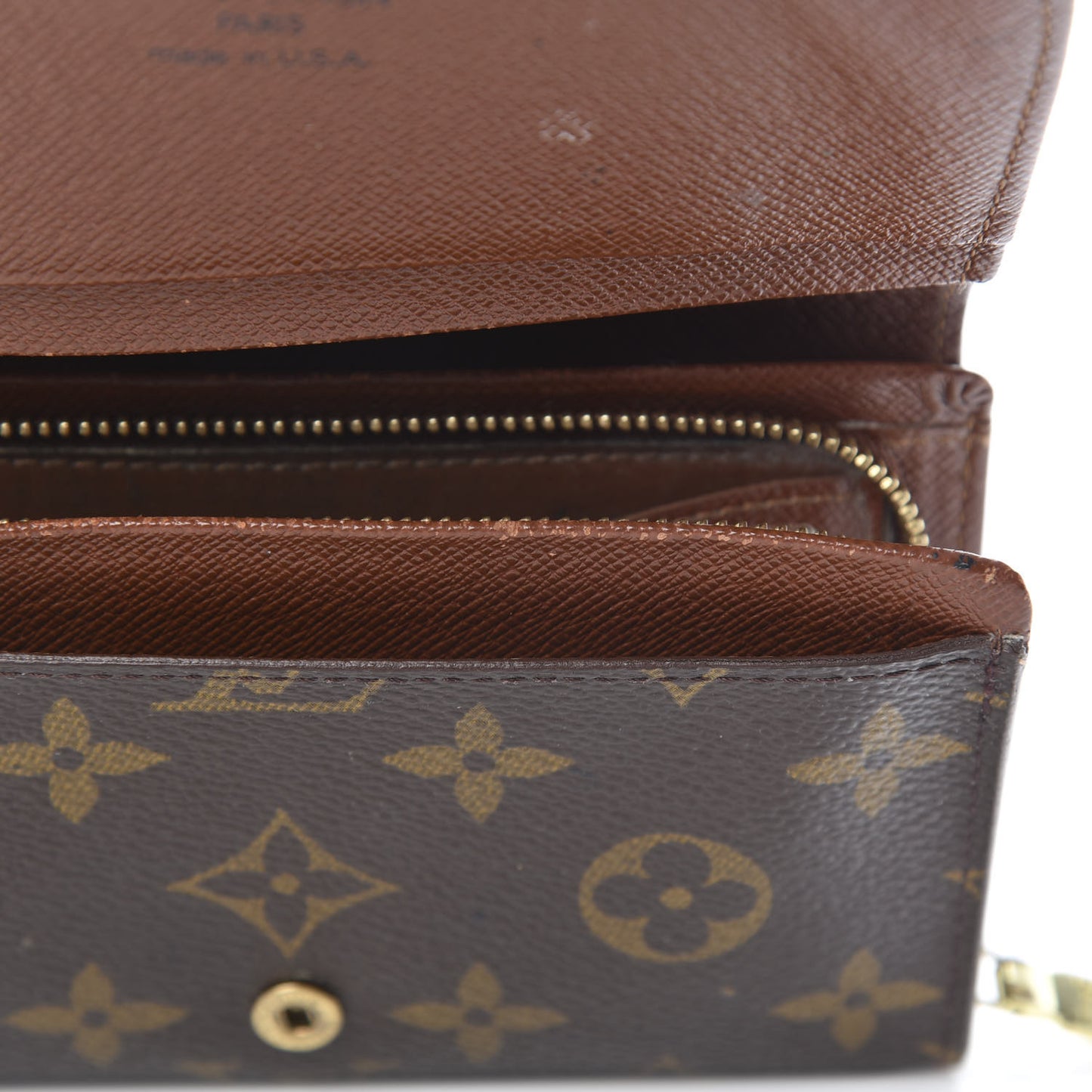 Monogram Porte-Monnaie Billets Tresor Wallet