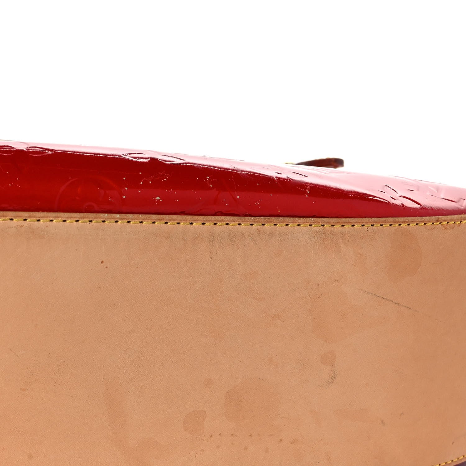 Louis Vuitton Vernis Biscayne Bay GM Rouge 8 of 10