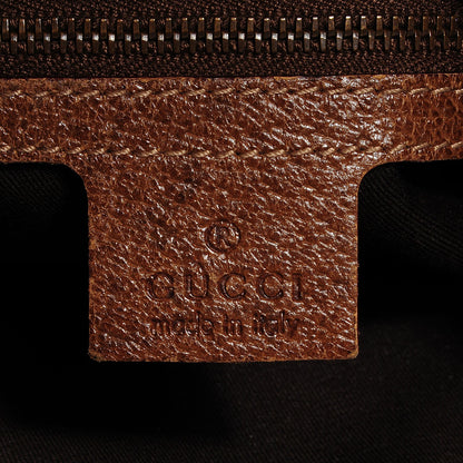 Gucci Monogram Pelham Studded Shoulder Bag Brown 5 of 6