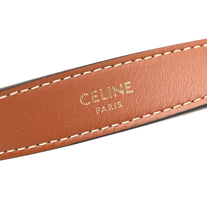 Celine Smooth Calfskin Medium Strap Ava Triomphe Shoulder Bag Tan 6 of 10