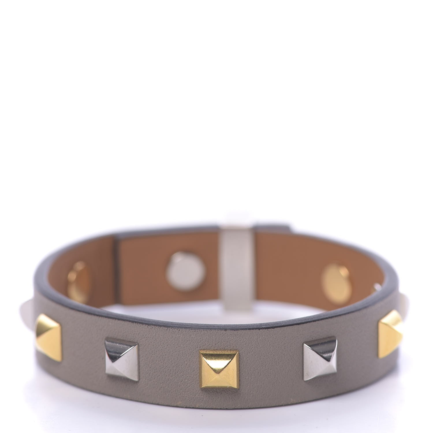 Hermes Swift Mini Dog Clous Carres Bracelet T2 Gris Asphalte 3 of 7
