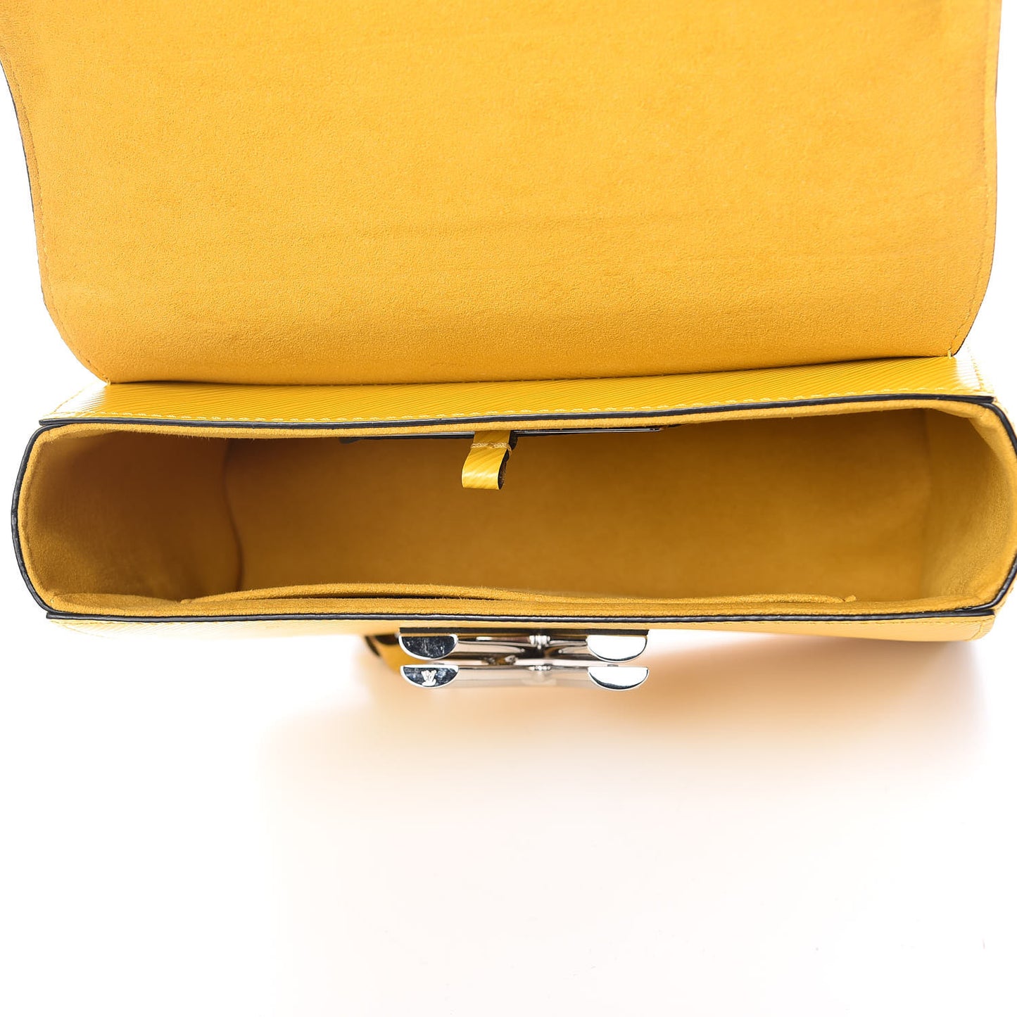 Epi Early Bird Twist Shoulder Bag MM Jonquille