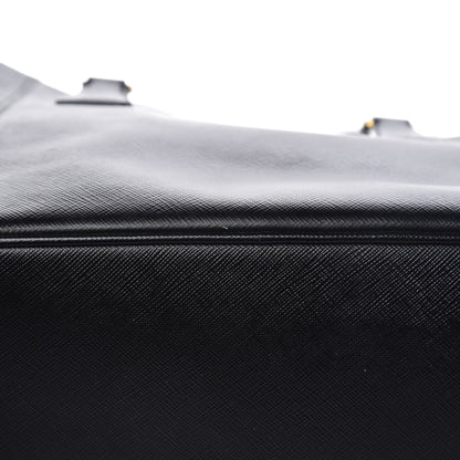 Prada Saffiano Medium Galleria Double Zip Tote Black 16 of 20