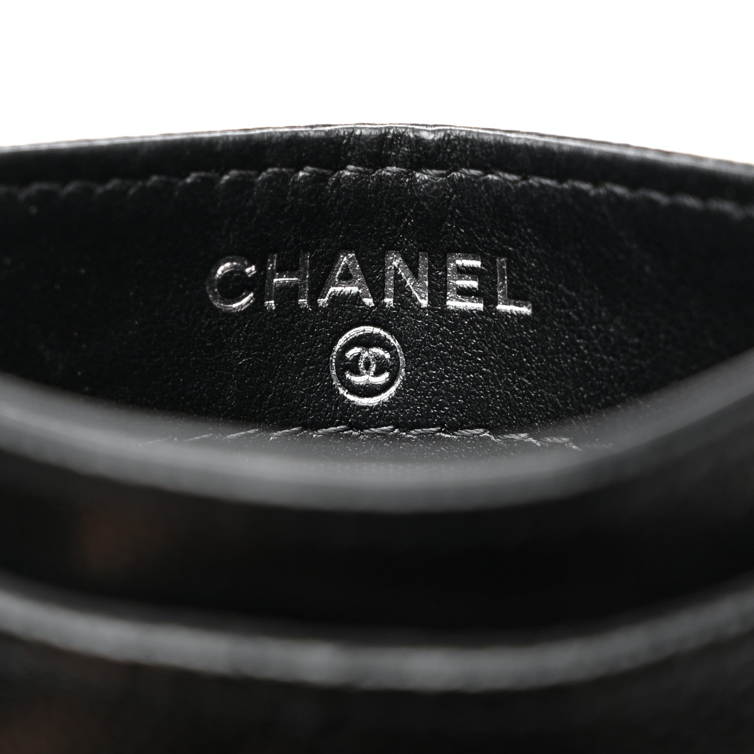 Chanel Caviar Quilted My Everything Card Holder Black 7 of 8